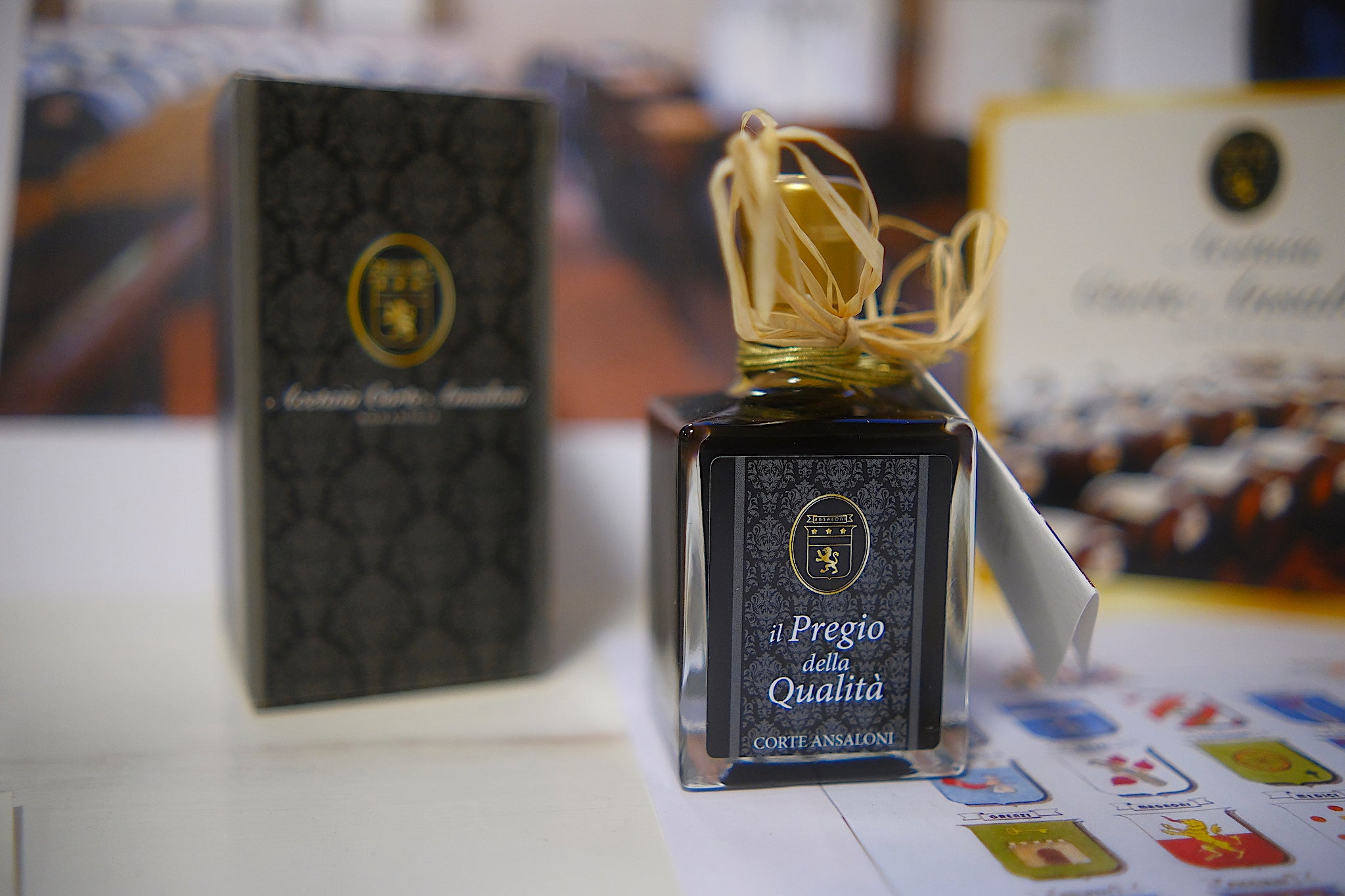 Aceto Balsamico condimento alimentare "pregio" (100ml.)